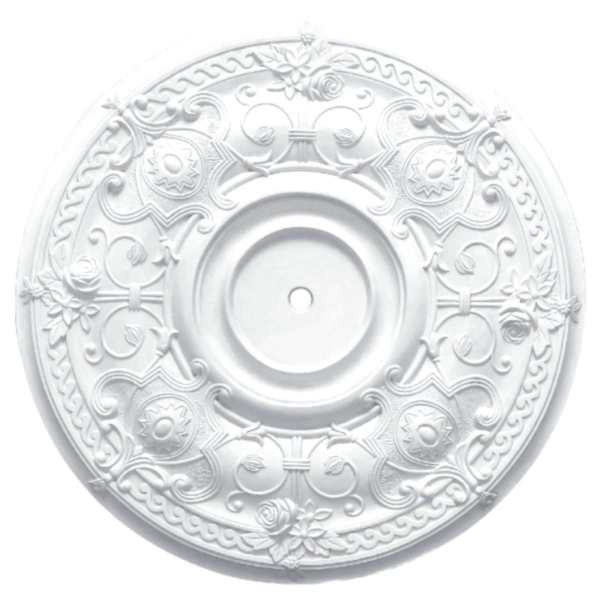 Ceiling Centre in Plaster R40 (710 mm)