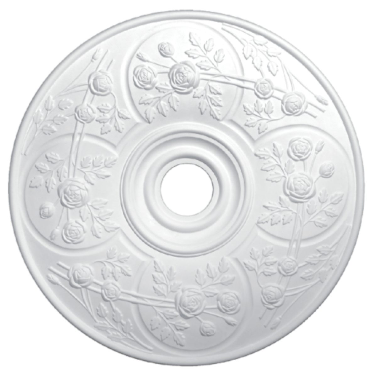 Ceiling Centre in Plaster R45 (520 mm)