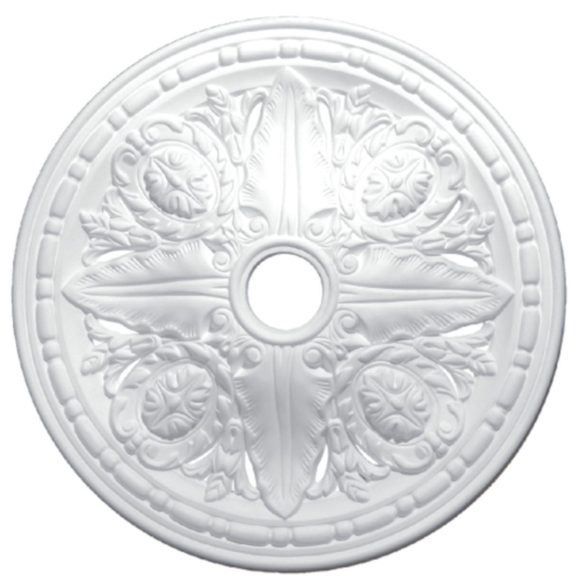 Ceiling Centre in Plaster R46 (520 mm)