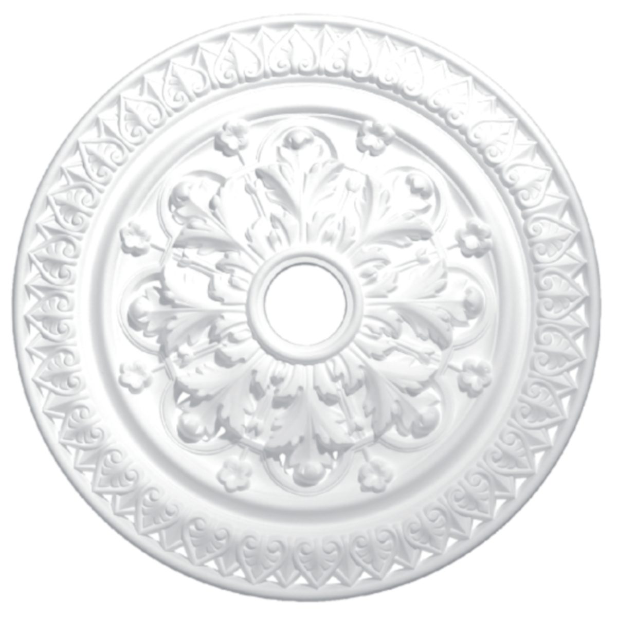 Ceiling Centre in Plaster R47 (520 mm)