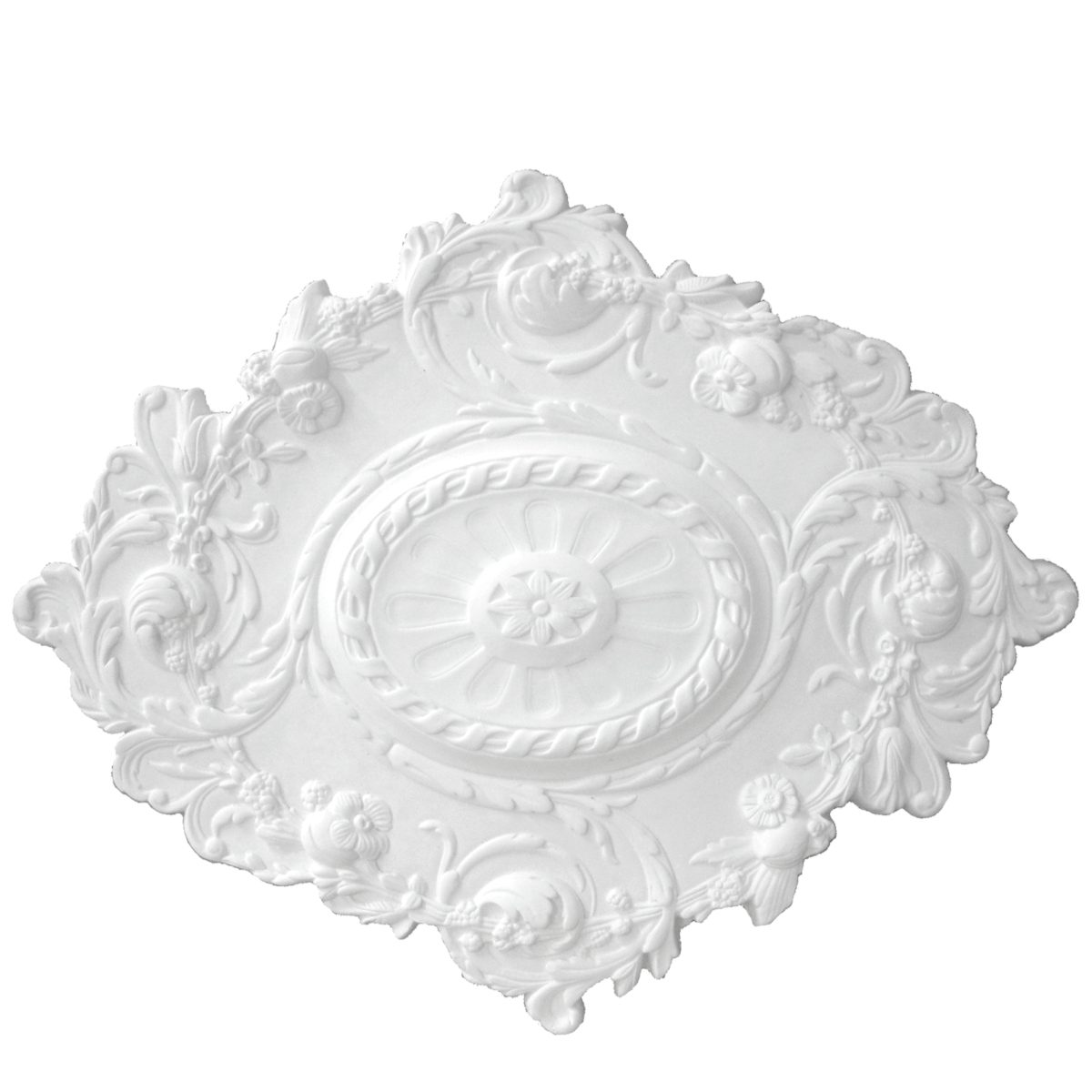 Ceiling Centre in Plaster RB003 (780 x 620 x 35 mm)