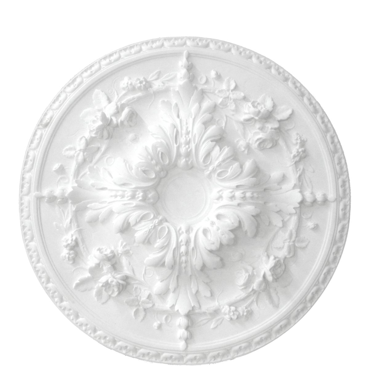 Ceiling Centre in Plaster RB006 (640 mm)