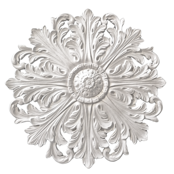 Ceiling Centre in Plaster RB010 (610 mm)