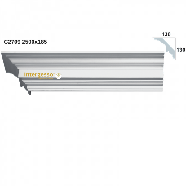 Sanca em Gesso C2709 (2500 x 185 mm)