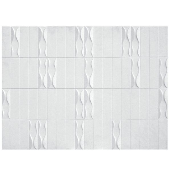 Wall Panel in Plaster SQ2023 (1130 x 850 x 12 mm)
