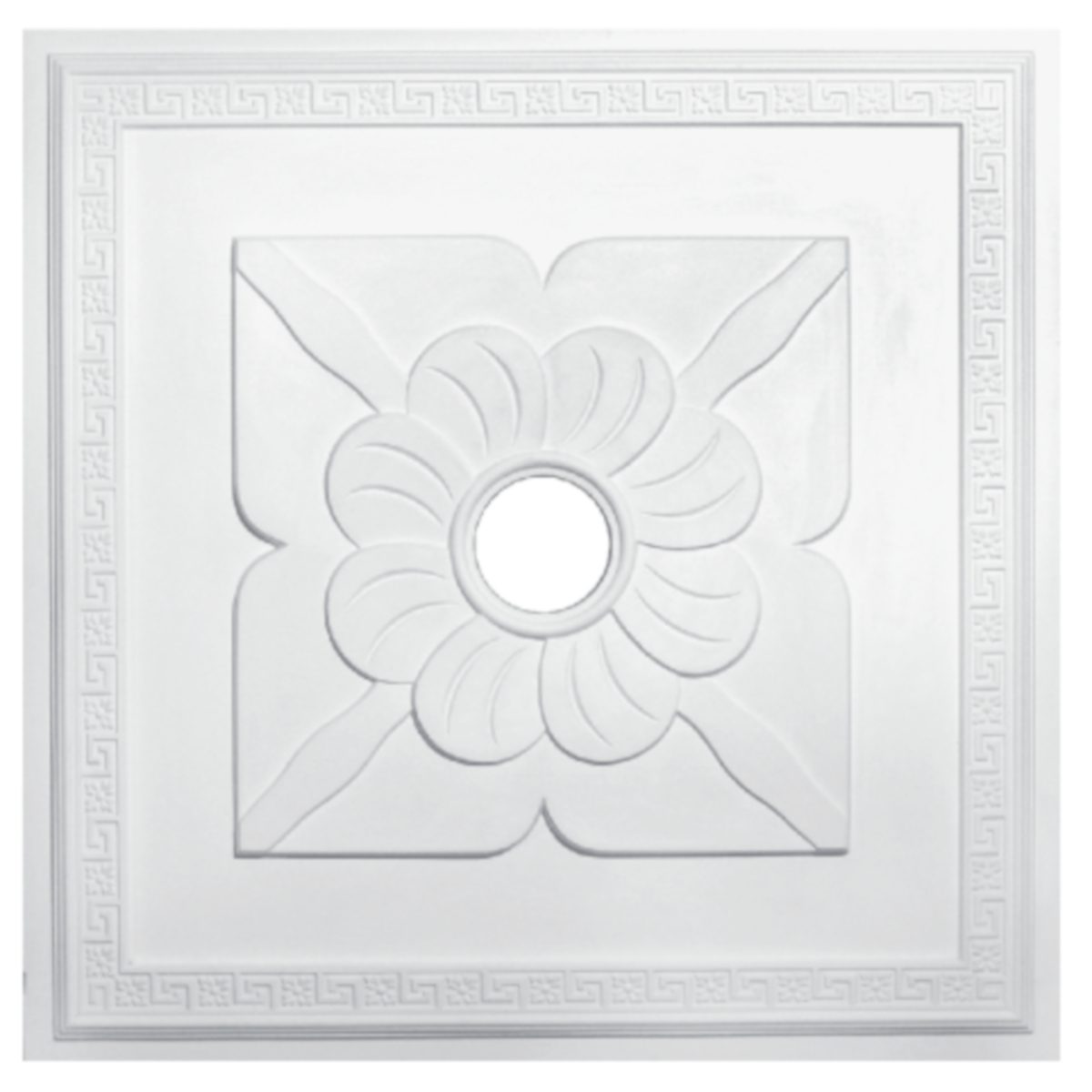 Wall Panel in Plaster SQ2032 (800 x 800 x 10 mm)