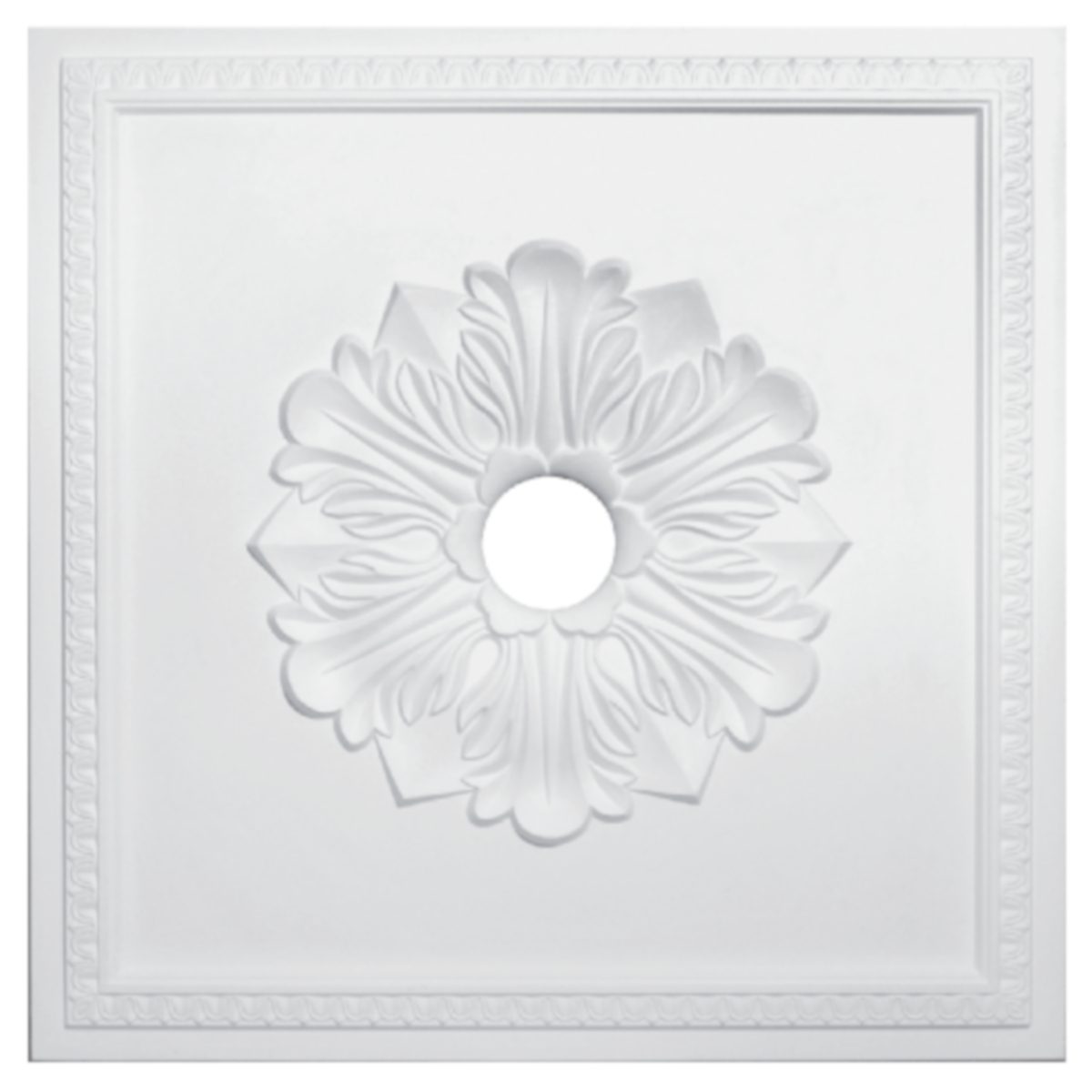 Wall Panel in Plaster SQ2033 (800 x 800 x 10 mm)