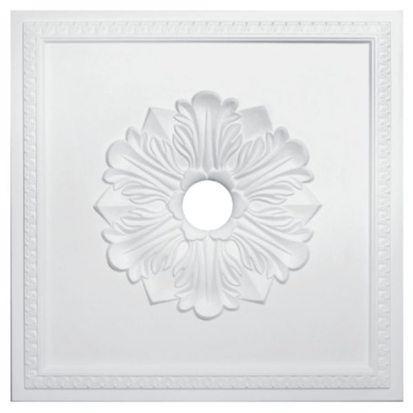 Painel Decorativo em Gesso SQ2033 (800 x 800 x 10 mm)