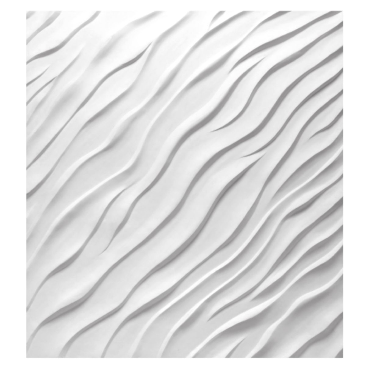 Wall Panel in Plaster SQ2043 (1230 x 1230 x 20 mm)