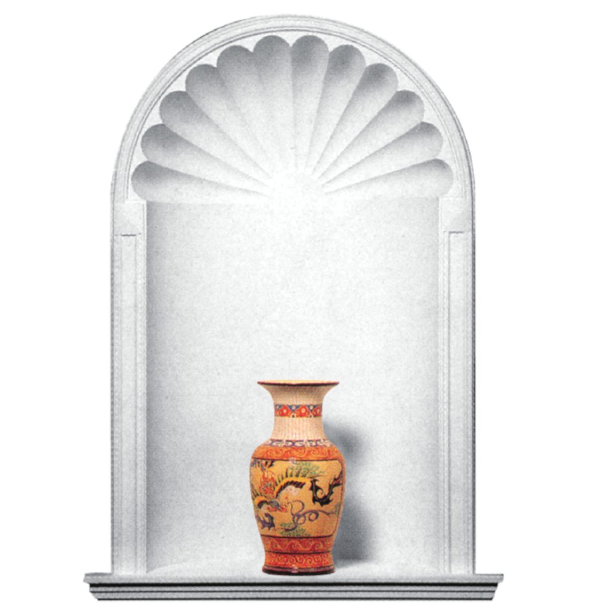 Niche in Plaster ST001 (1580 x 1000 x 420 mm)