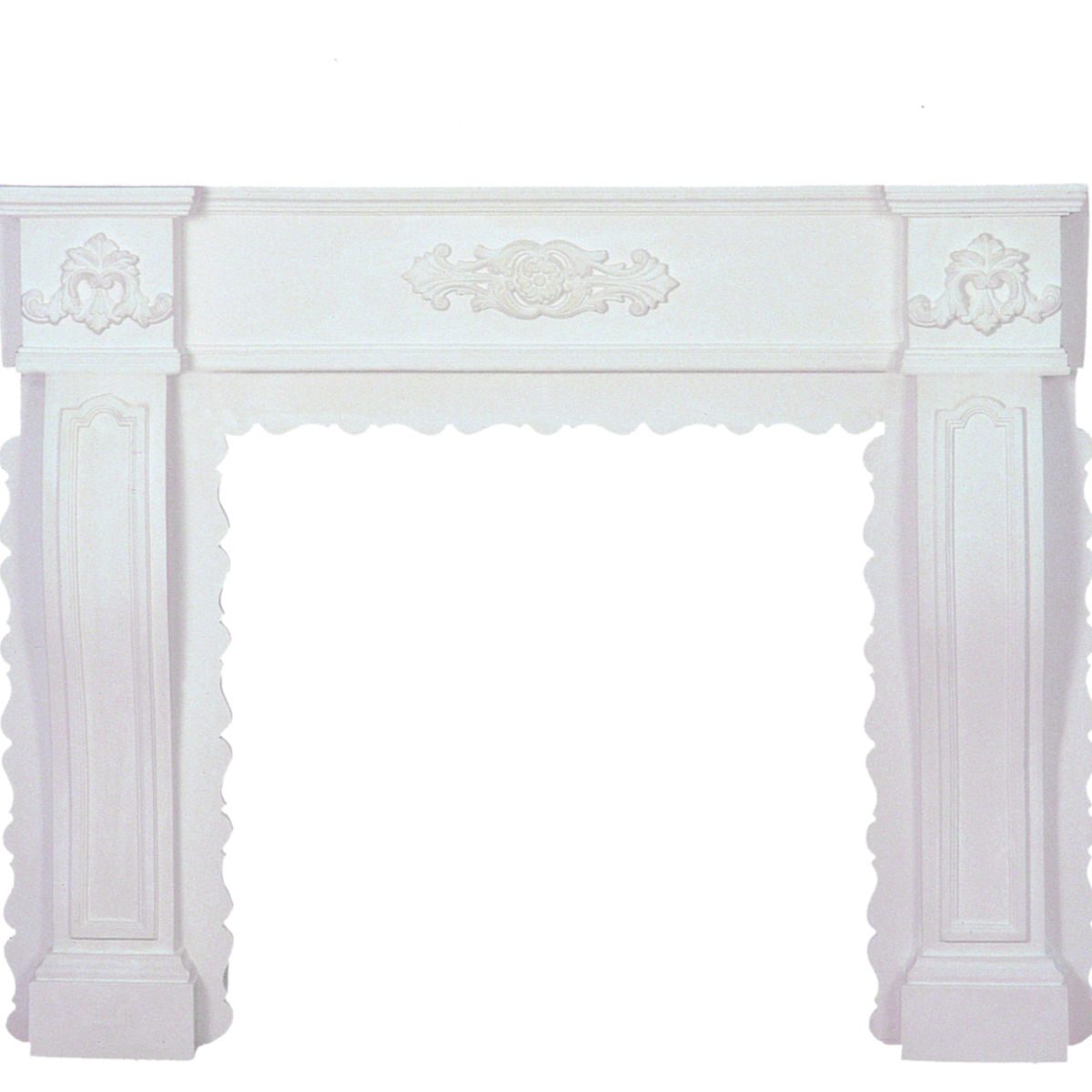 Fireplace in Plaster WS0001 (1300 x 1050 x 140 mm)
