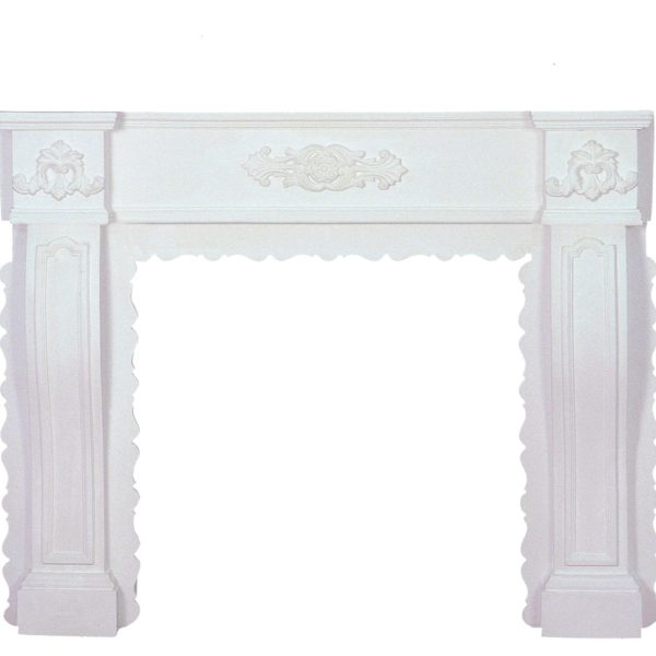 Fireplace in Plaster WS0001 (1300 x 1050 x 140 mm)