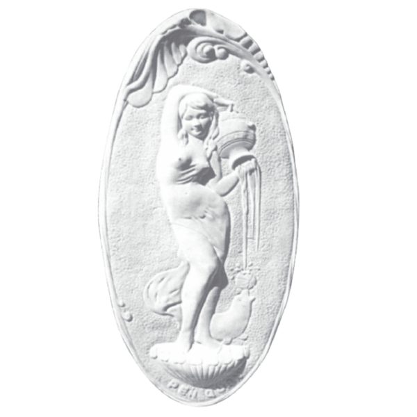 Wall Panel in Plaster ZY11 (510 x 235 mm)