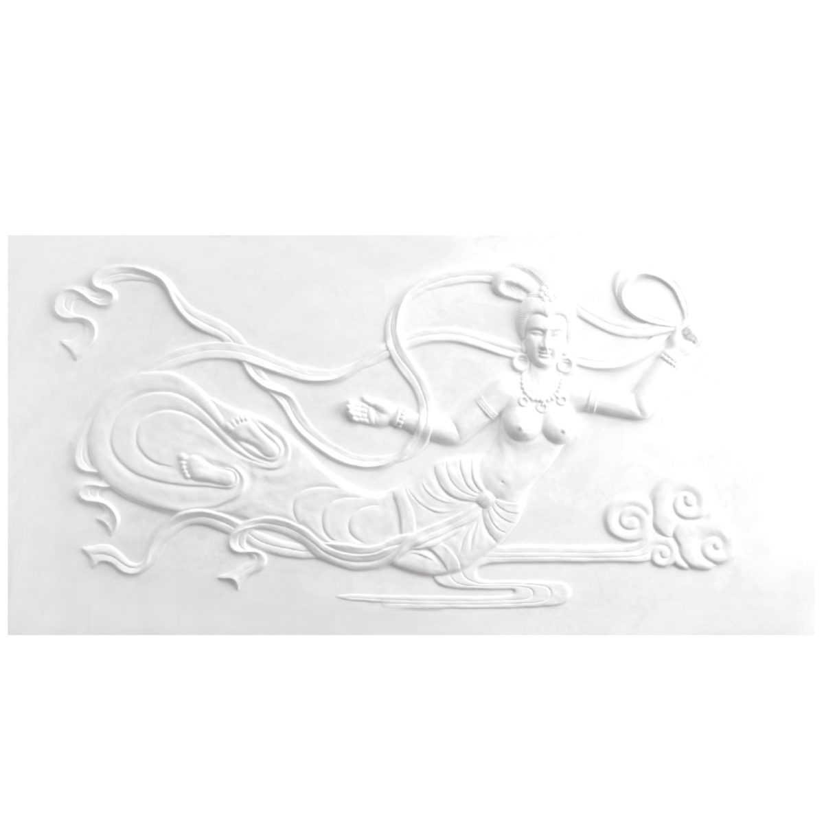 Painel Decorativo em Gesso ZY12 (1600 x 800 x 20 mm)