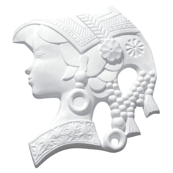 Estatueta em Gesso ZY13 (250 x 240 mm)