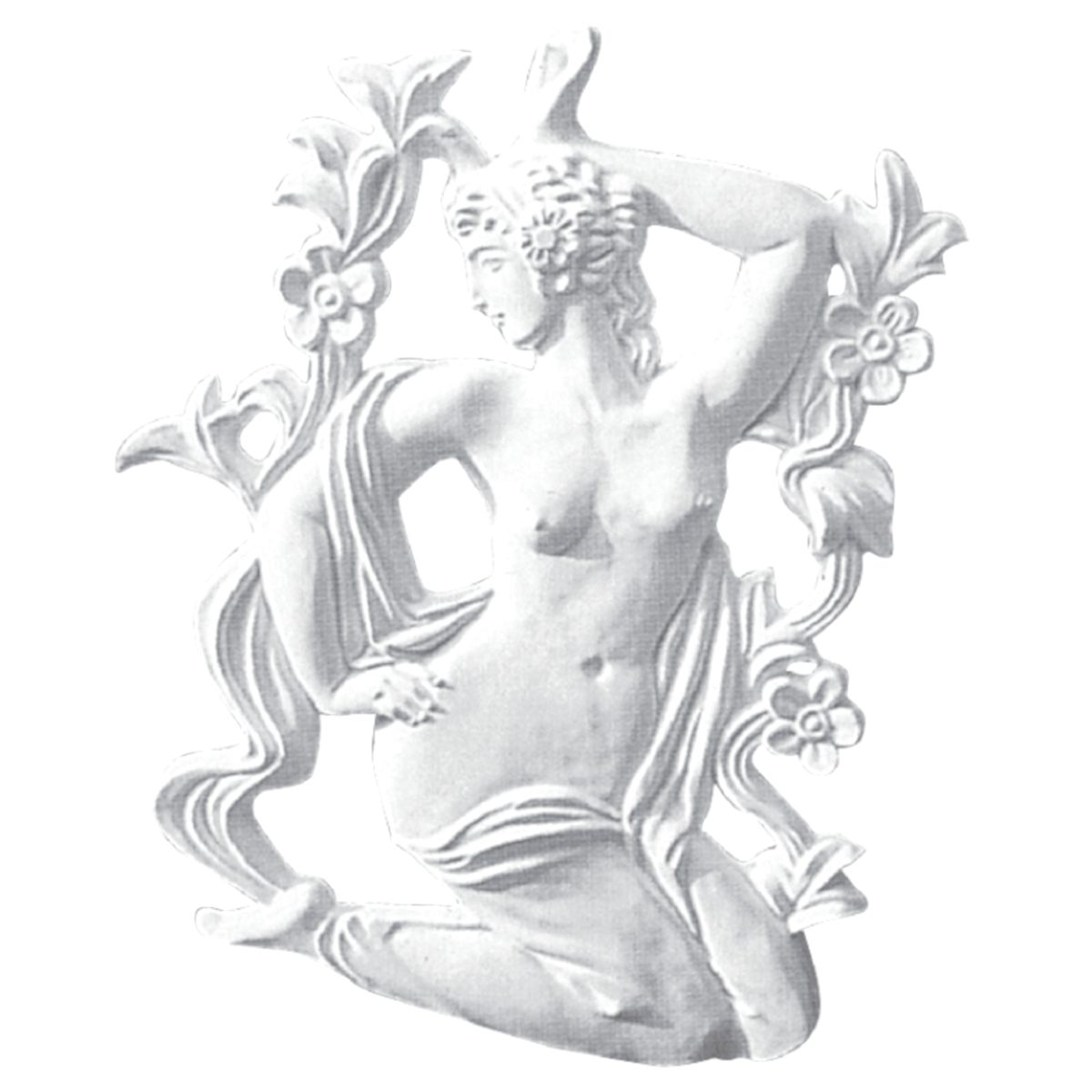 Estatueta em Gesso ZY2 (950 x 850 x 50 mm)