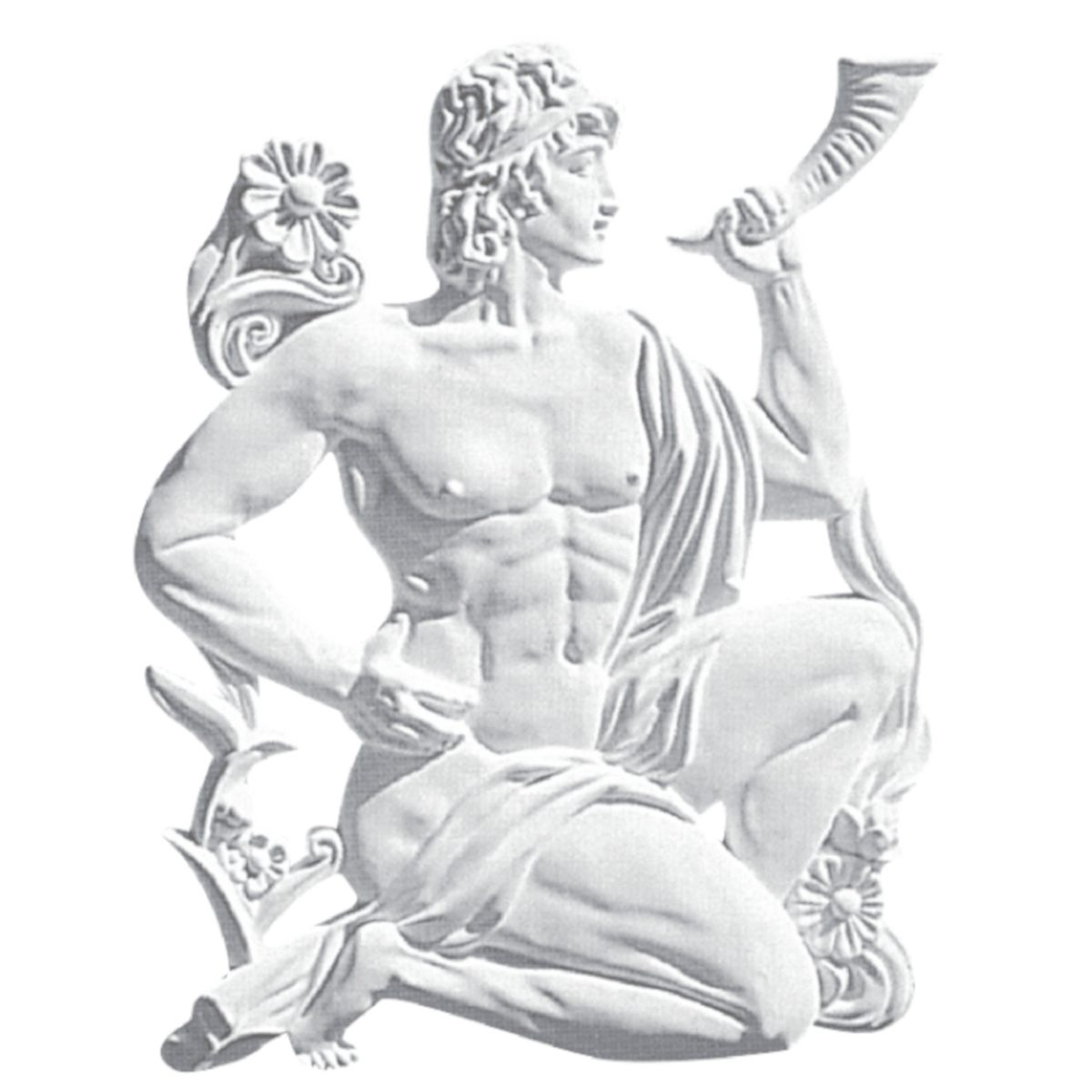 Statuette in Plaster ZY3 (980 x 850 x 50 mm)