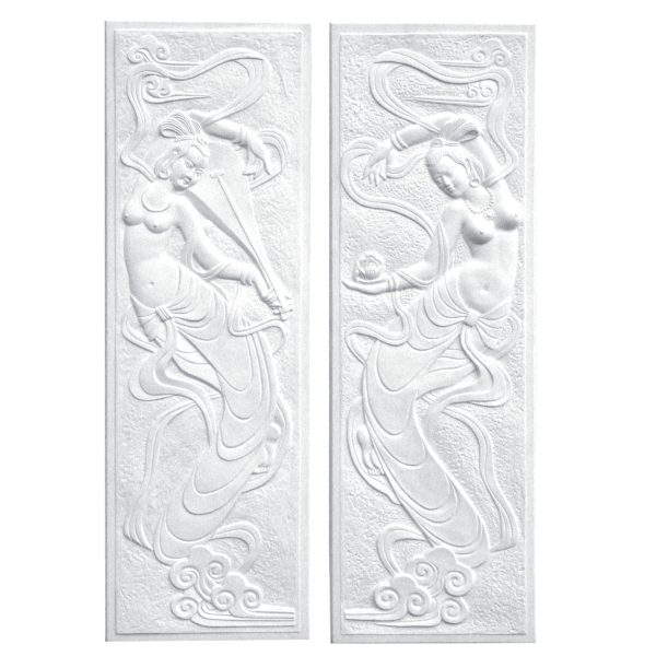 Painel Decorativo em Gesso ZY6L.R (950 x 320 mm)