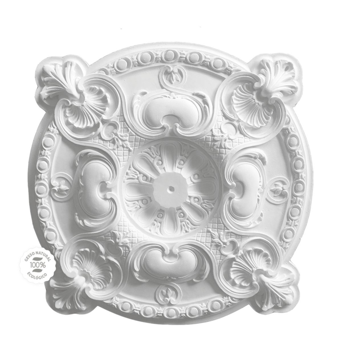 Ceiling Centre in Plaster RB012 (580 mm)