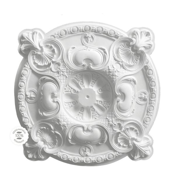 Florão em Gesso RB012 (580 mm)