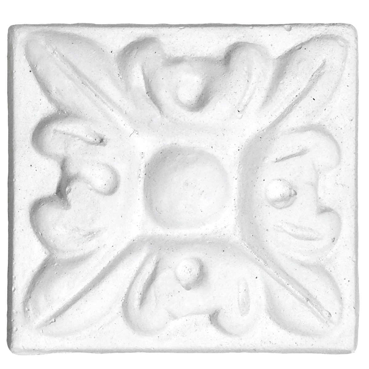 Decorative Ornament in Plaster DH_P15 (75 X 70 mm)