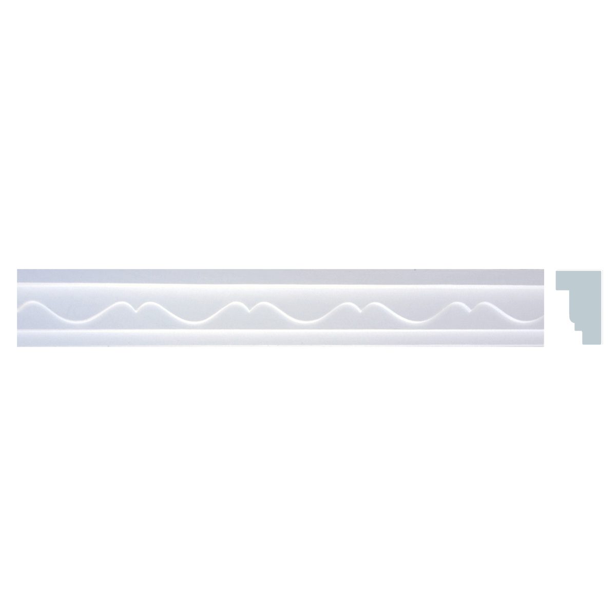 Profile in Plaster LB007 (1000 x 35 x 60 mm)