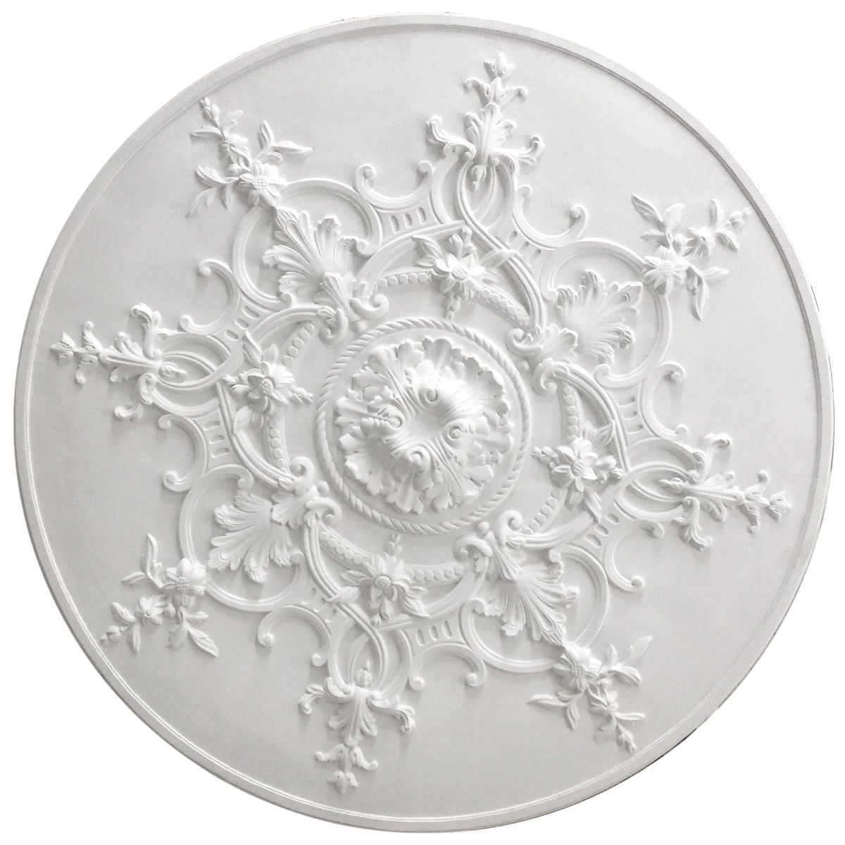 Ceiling Centre in Plaster RB014 (855 mm)