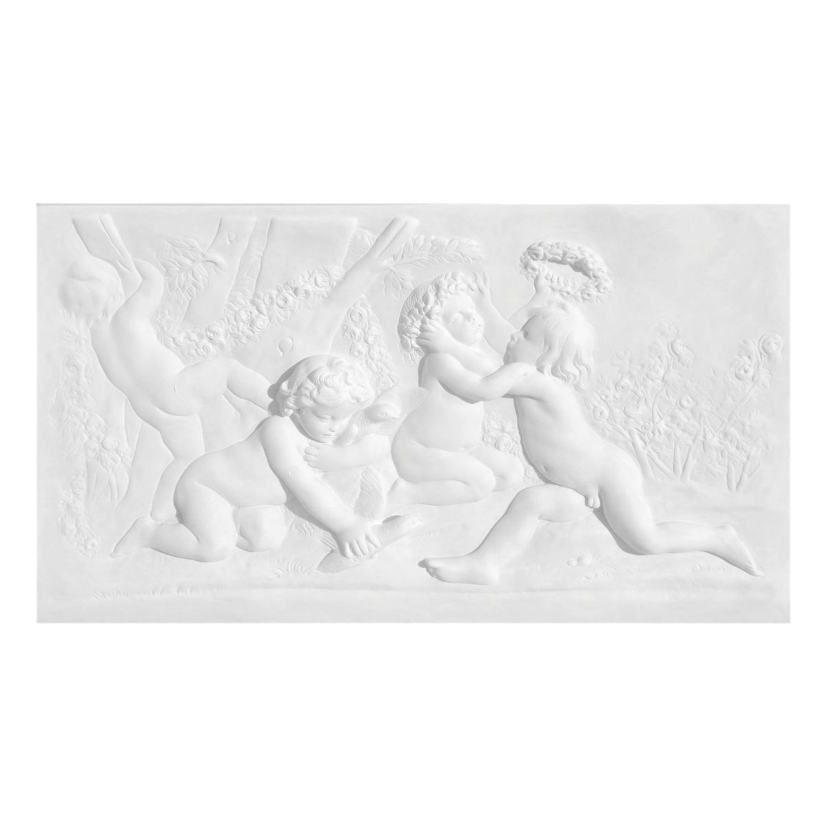 Wall Panel in Plaster ZYB02 (890 x 535 x 60 mm)