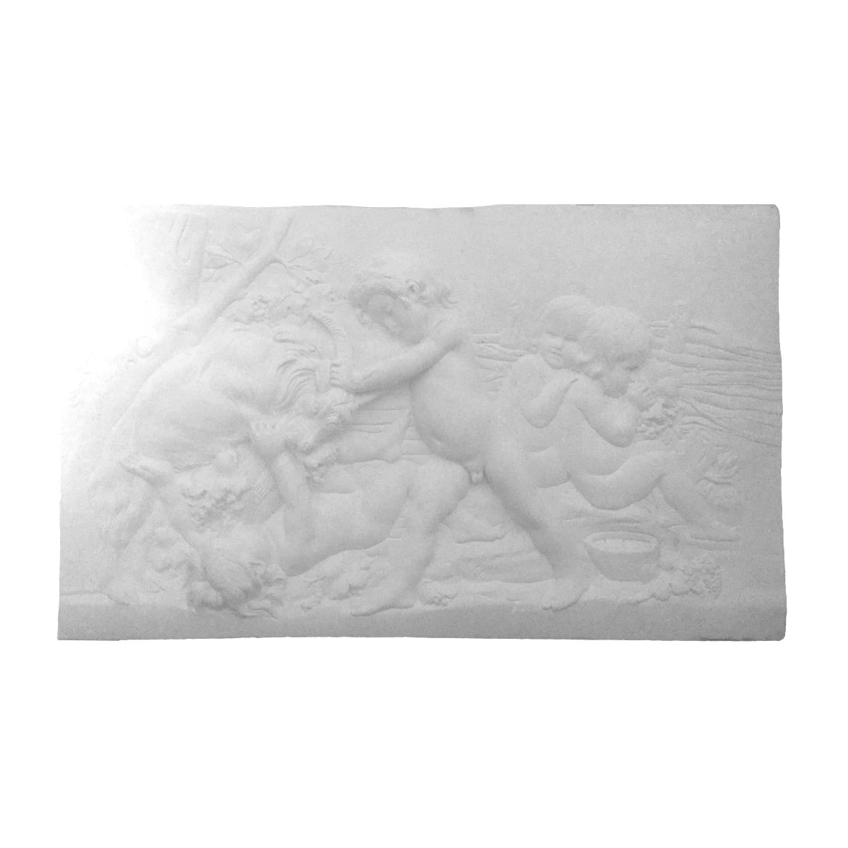 Wall Panel in Plaster ZYB04 (895 x 530 x 70 mm)