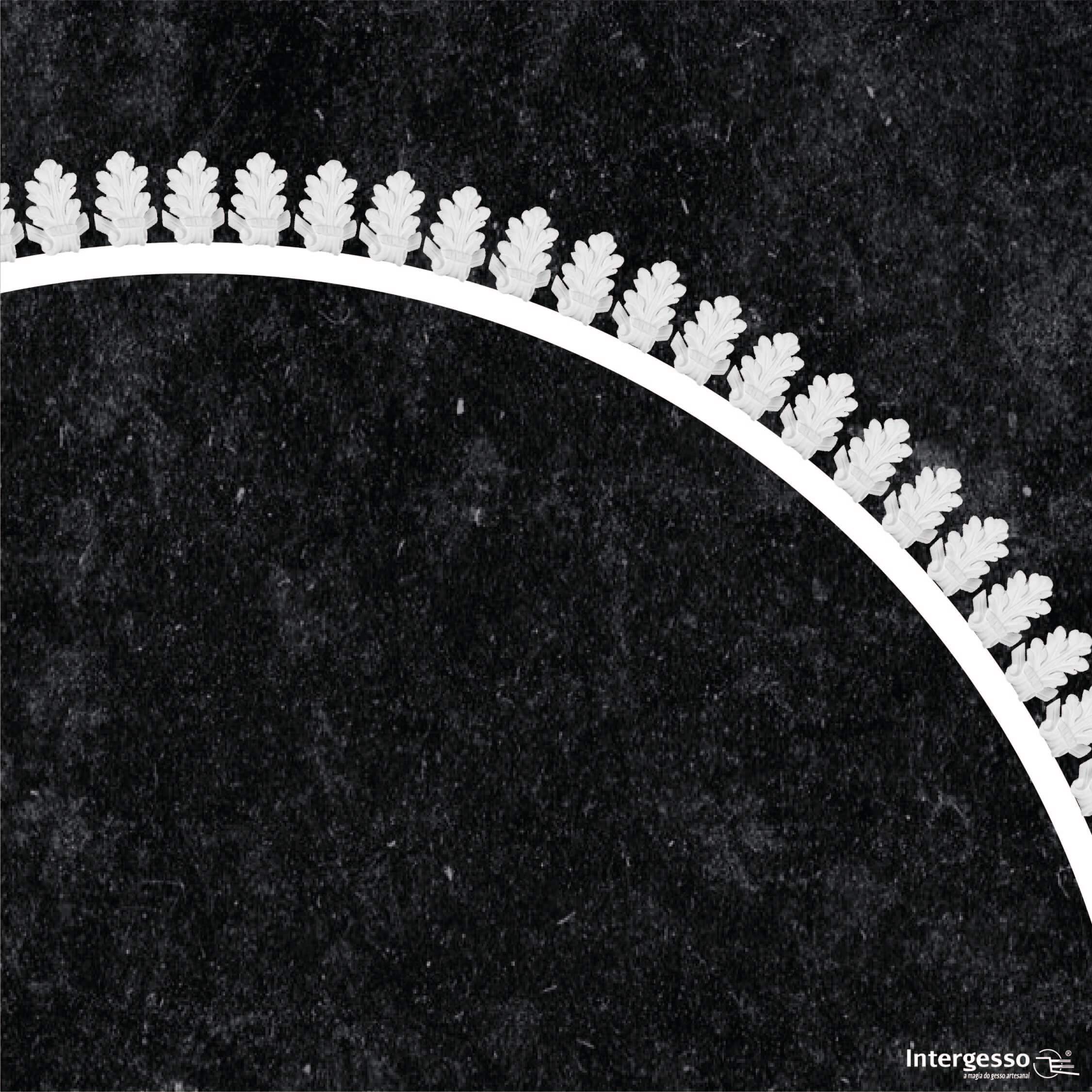 Decorative Ornament in Plaster DHB16 (100 x 65 mm) - Image 7