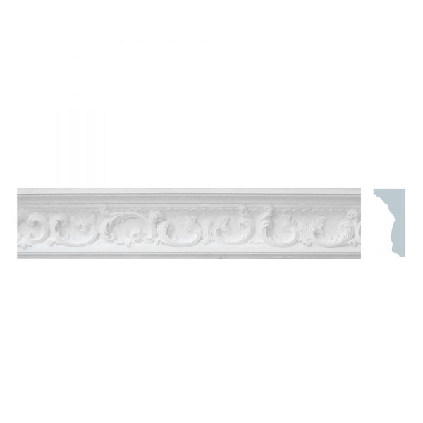 Profile in Plaster LB010 (1580 x 115 x 50 mm)