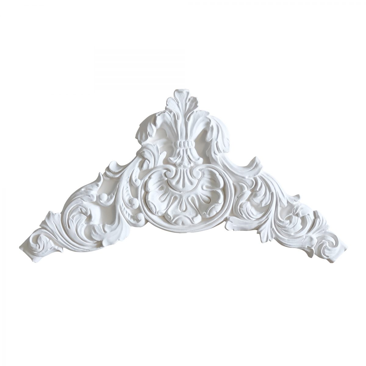 Decorative Ornament in Plaster DH_P32 (400 x 400 x 24 mm)