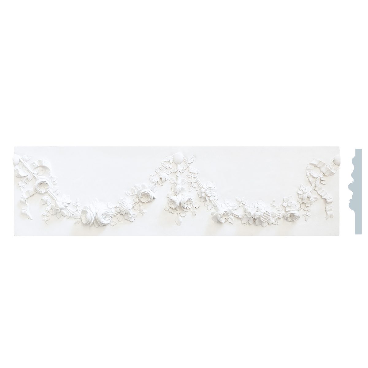 Profile in Plaster LB011 (1040 x 270 x 20 mm)