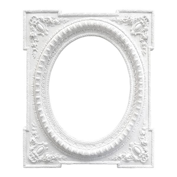 Aro em Gesso JR1139 (695 x 800 x 60 mm)