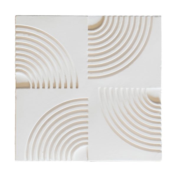 Plaster Mosaic SQP05 (95 x 95 x 10 mm)