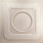 Tecto palaciano com decoração em Gesso