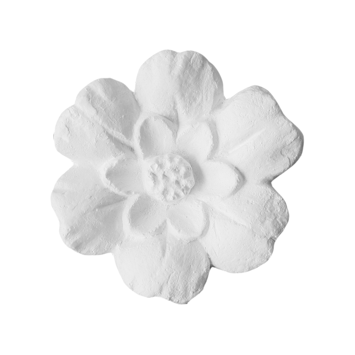 Decorative Ornament in Diamond Plaster Daisy flower 80x80x23