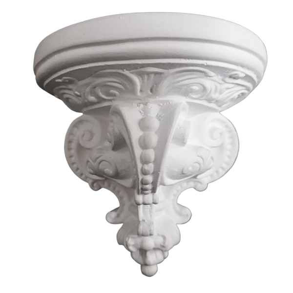 Peanha com ornamentos minuciosos em estilo Barroco 85x85x65 DH_P45